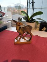 Süsse Keramik Reh Figur, Vintage