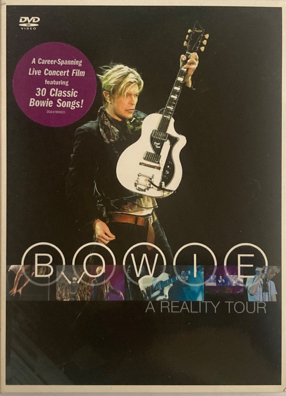 Tutti i DVDs: DAVID BOWIE - A REALITY TOUR – Usato da Poliez-Pittet venduto da Newtown-Records