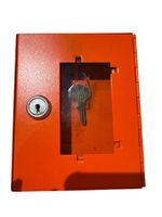 0067 Feuerwehr Schlüsseldepot Safe Orange mit Schlüssel! Top