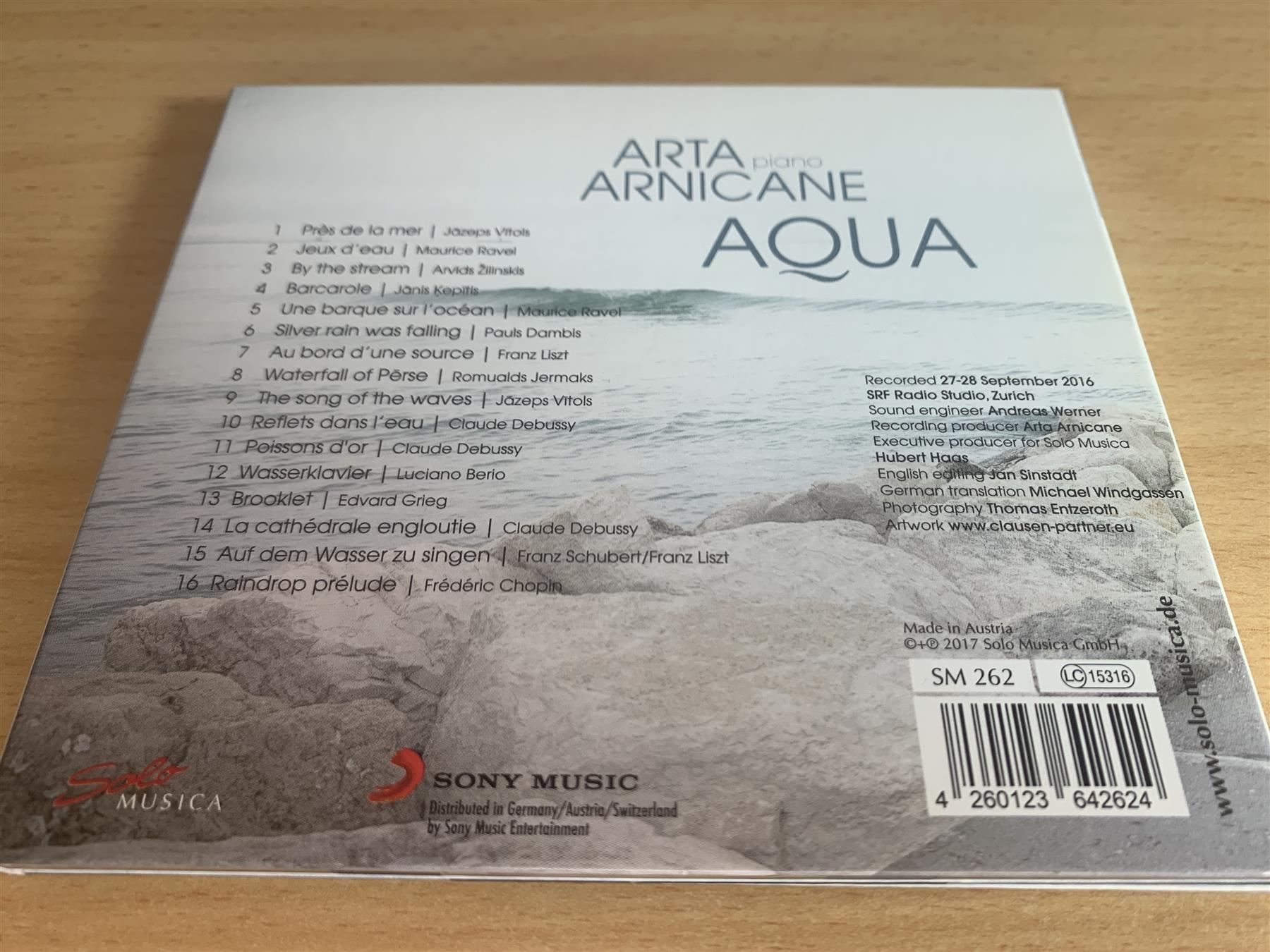 CD: Arta Arnicane – Aqua – Usato da Rikon im Tösstal venduto da Alpenmutz 1