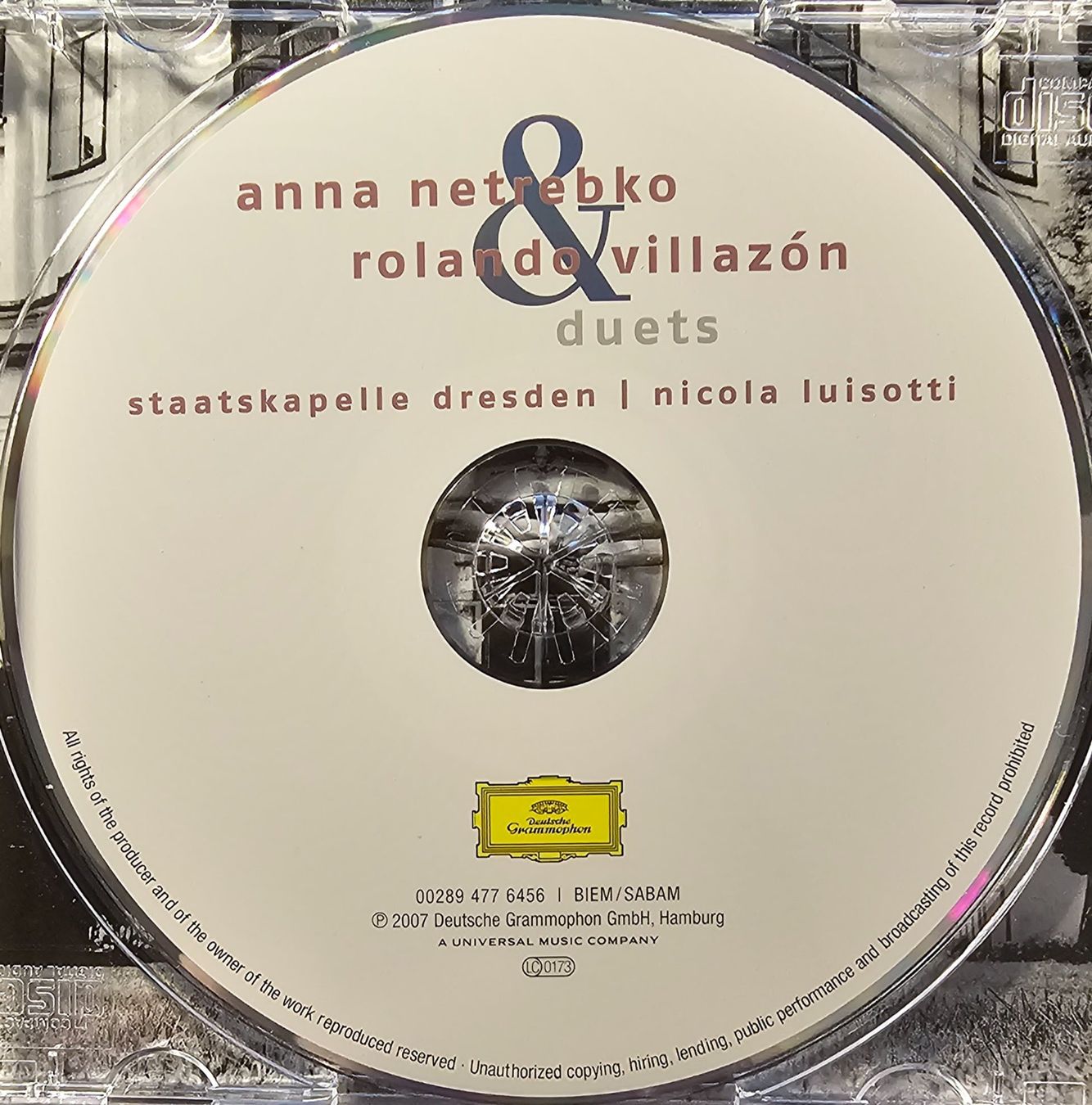 CDs: Anna Netrebko, Rolando Villazón - Duets – Gebraucht aus Wahlen b. Laufen von Cg10 1