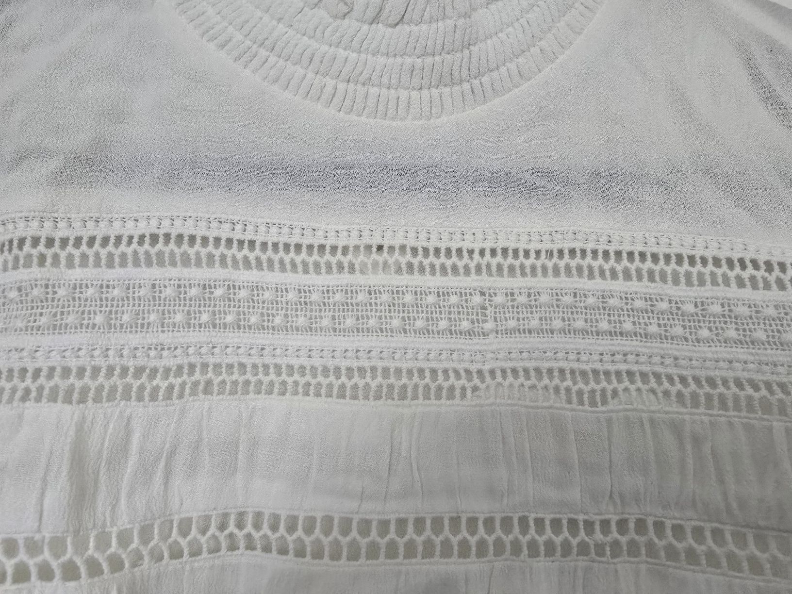 Vero Moda Camicette: Boho Bluse von Vero Moda Gr. XS weiss – Usato da Lenzburg venduto da Lavendercupcake 2