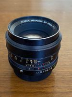 Konica Hexanon AR 50mm f/1.7 Objektiv – Originaldeckel