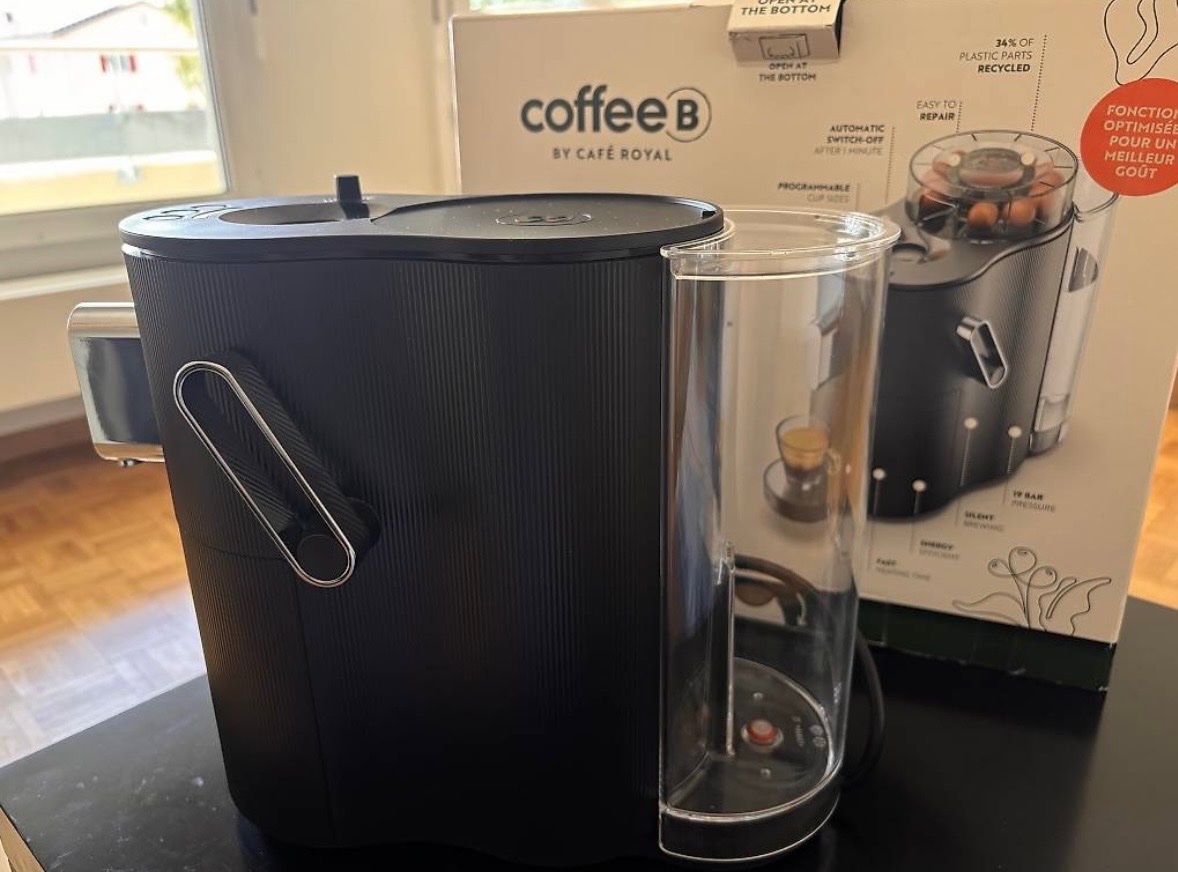Café Royal Kaffeemaschinen & Espressomaschinen: Machine à café Coffee B by Café Royal noire neuve – Gebraucht aus Windisch von dan_2cfb 1