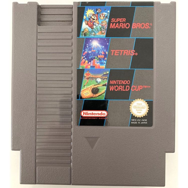 3 in 1 Super Mario Bros - Tetris - World Cup - NES Nintendo | Kaufen ...