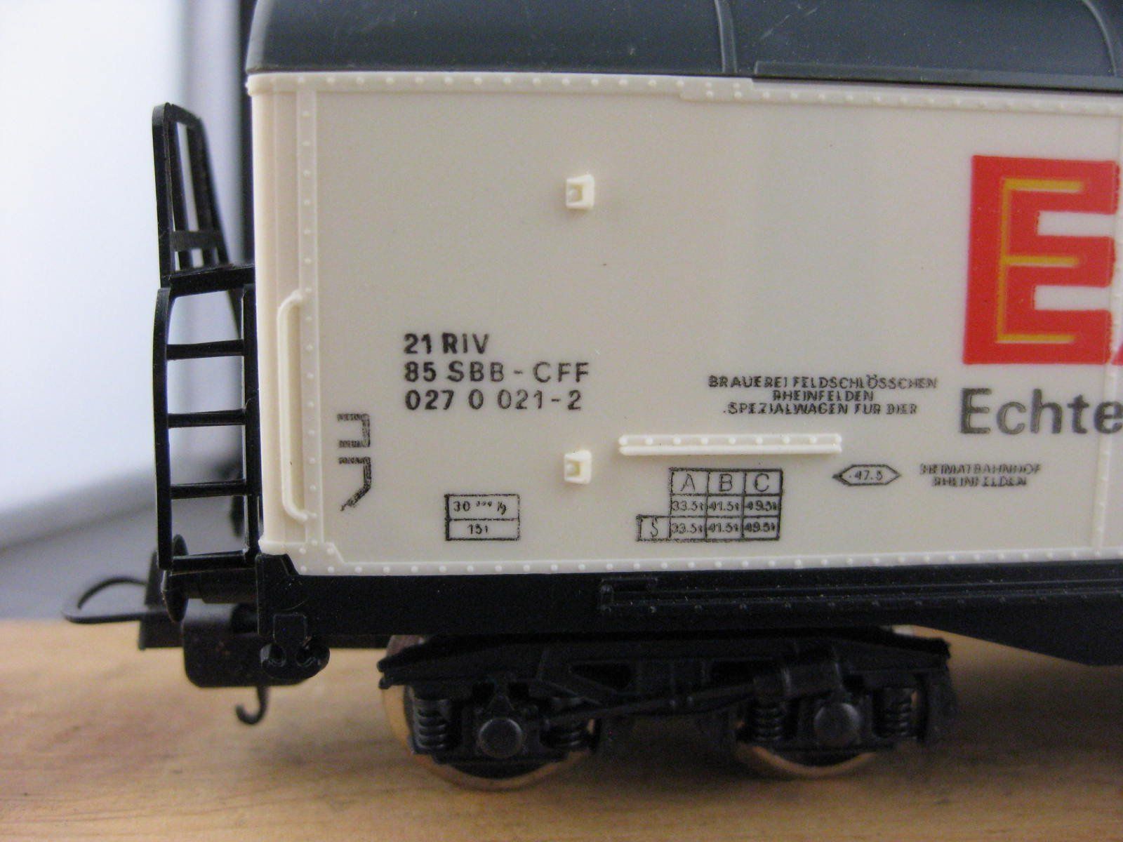 Lima Modellini di ferrovie: Lima SBB Bierwagen, mit OVP, . – Usato da Malters venduto da Marosko 1