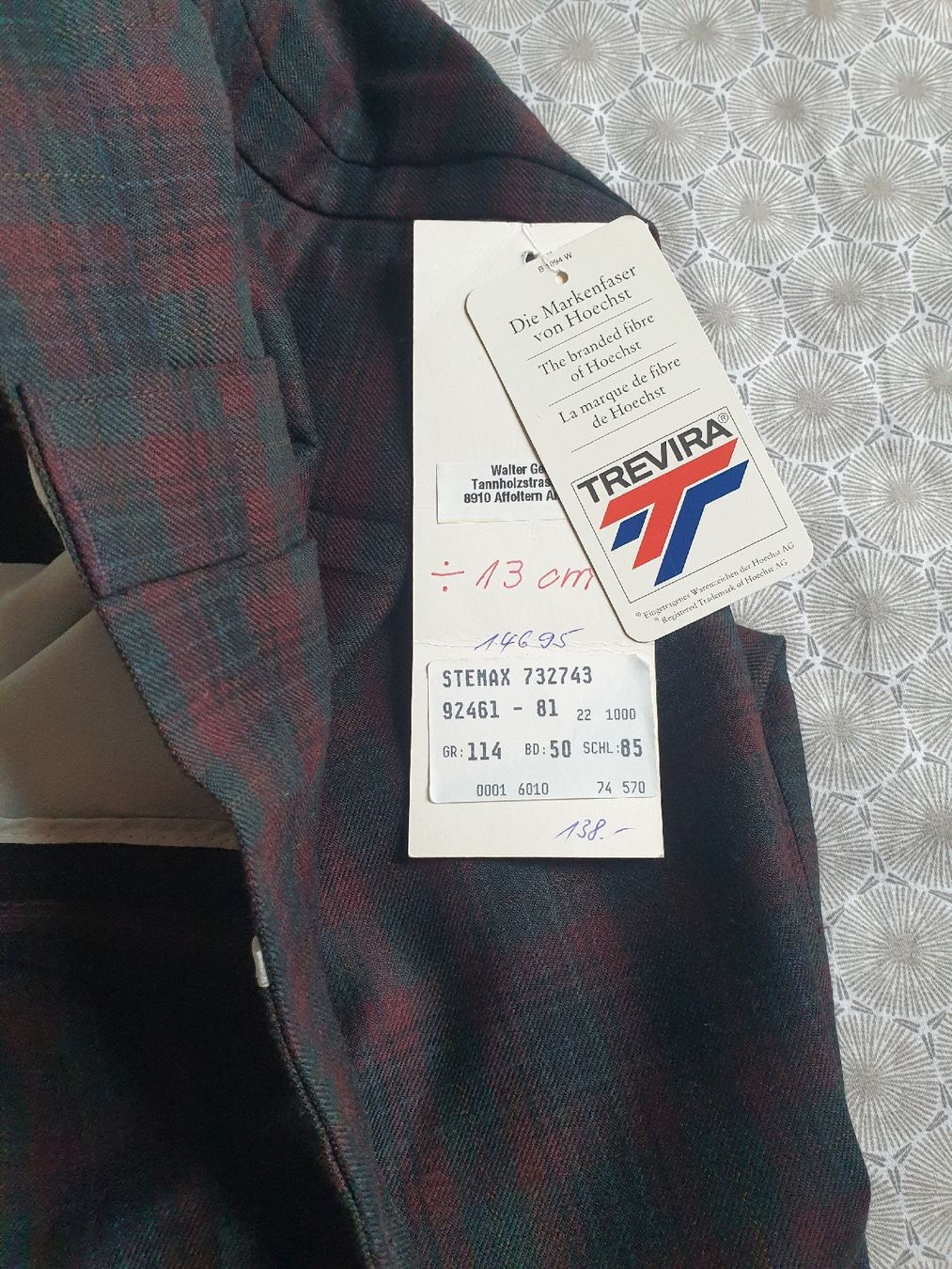 Pantaloni: Hose, Men, TREVIRA – Nuovo e nell'imballaggio originale da Zürich venduto da yoarg 4