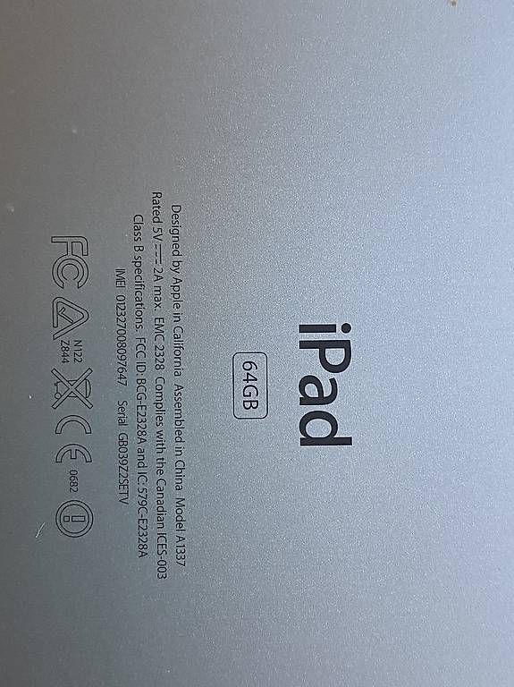 Tablet PC: Apple Ipad 64GB – Gebraucht aus Zürich von ricazh8 3