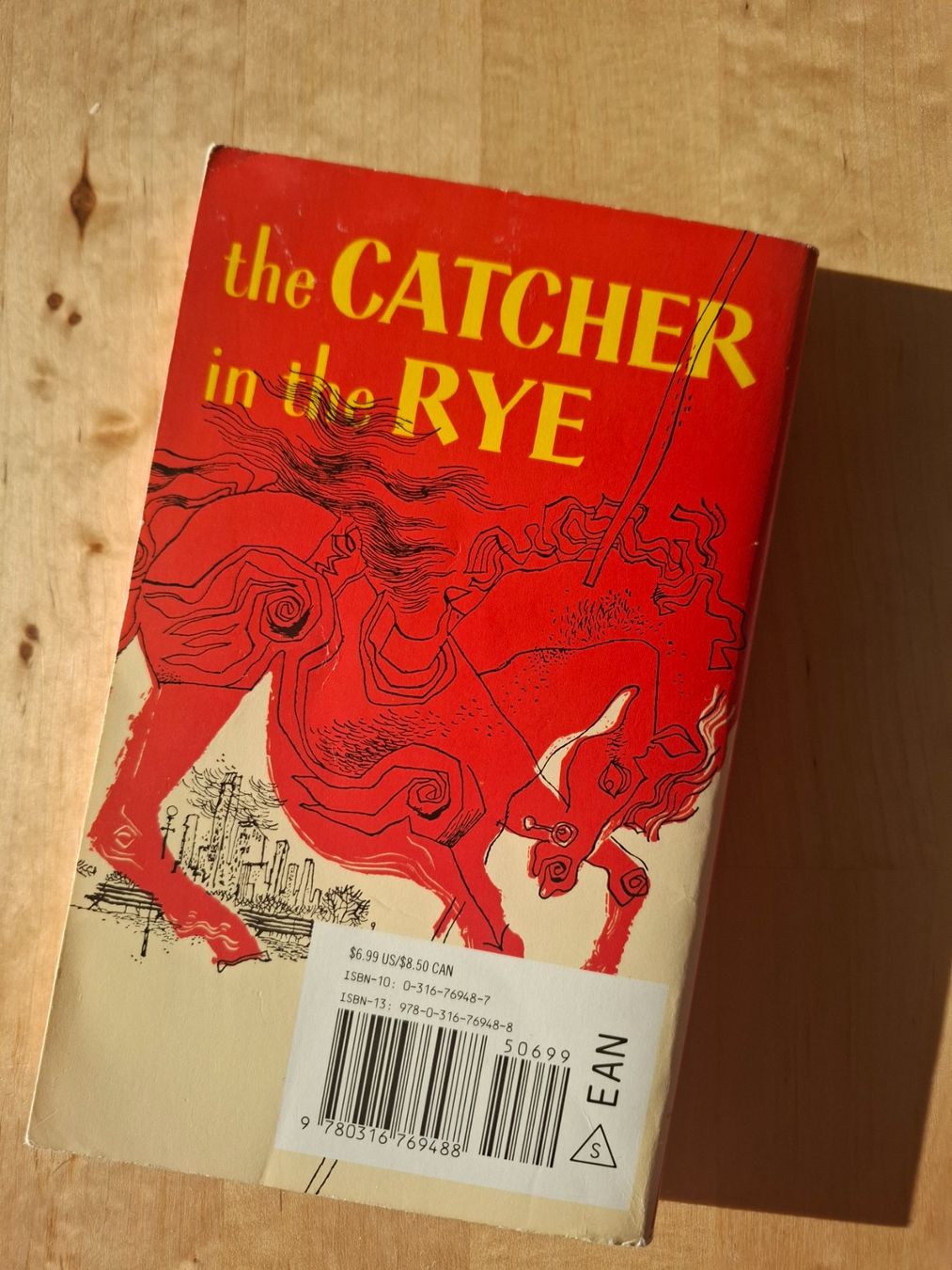 Libri: J.D.Salinger: The Catcher in the Rye – Usato da Brig venduto da Tucan_52wm 1