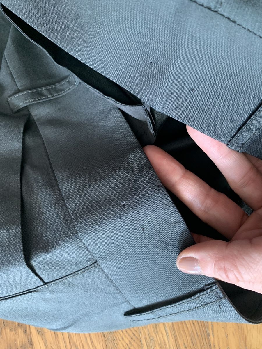 Hosen: Seiden Hose Piazza Sempione grau – Gebraucht aus Zürich von Nikuska32 5
