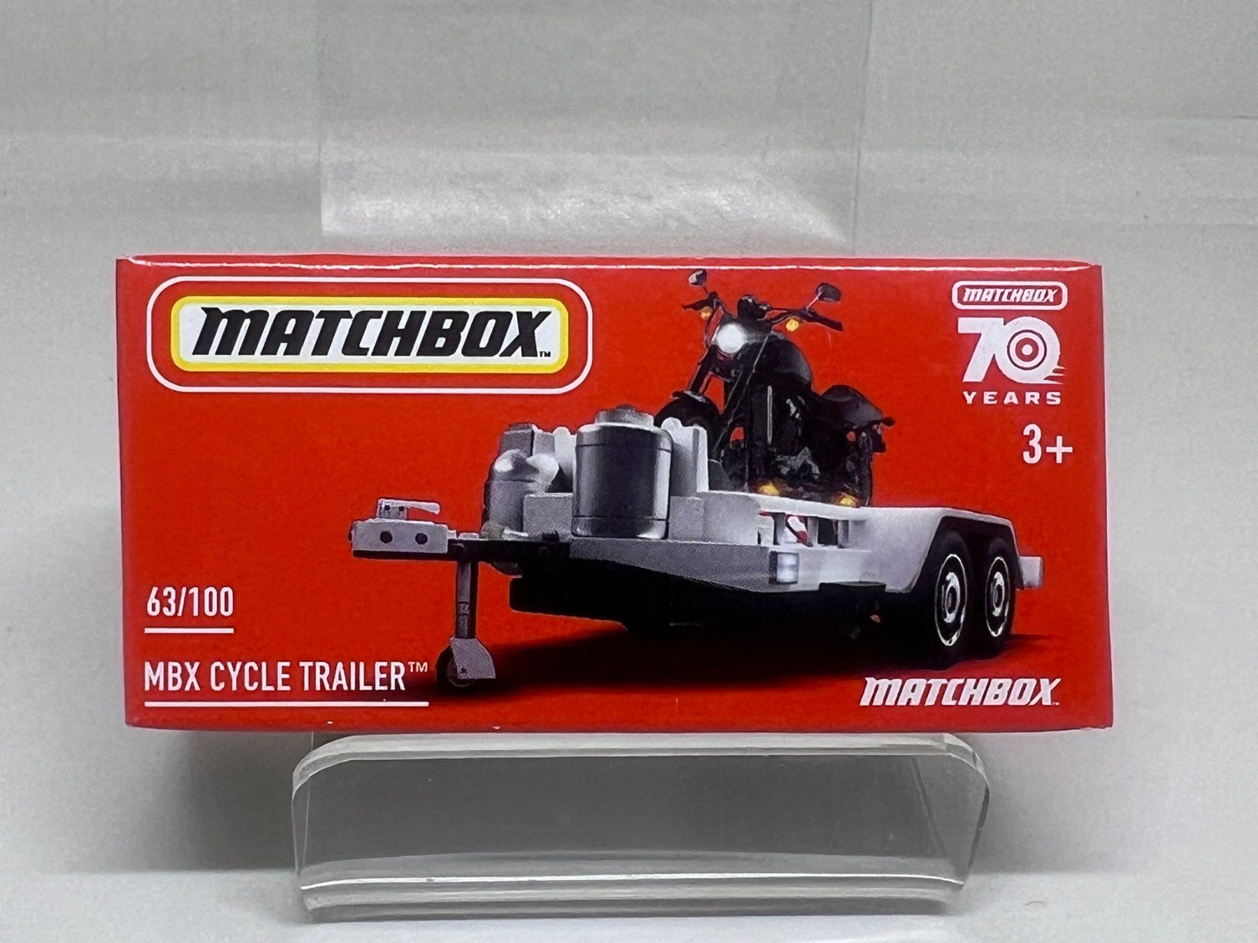 Matchbox Modellautos: Matchbox MBX Cycle Trailer – Neu und originalverpackt aus Wildegg von LaaBoutique