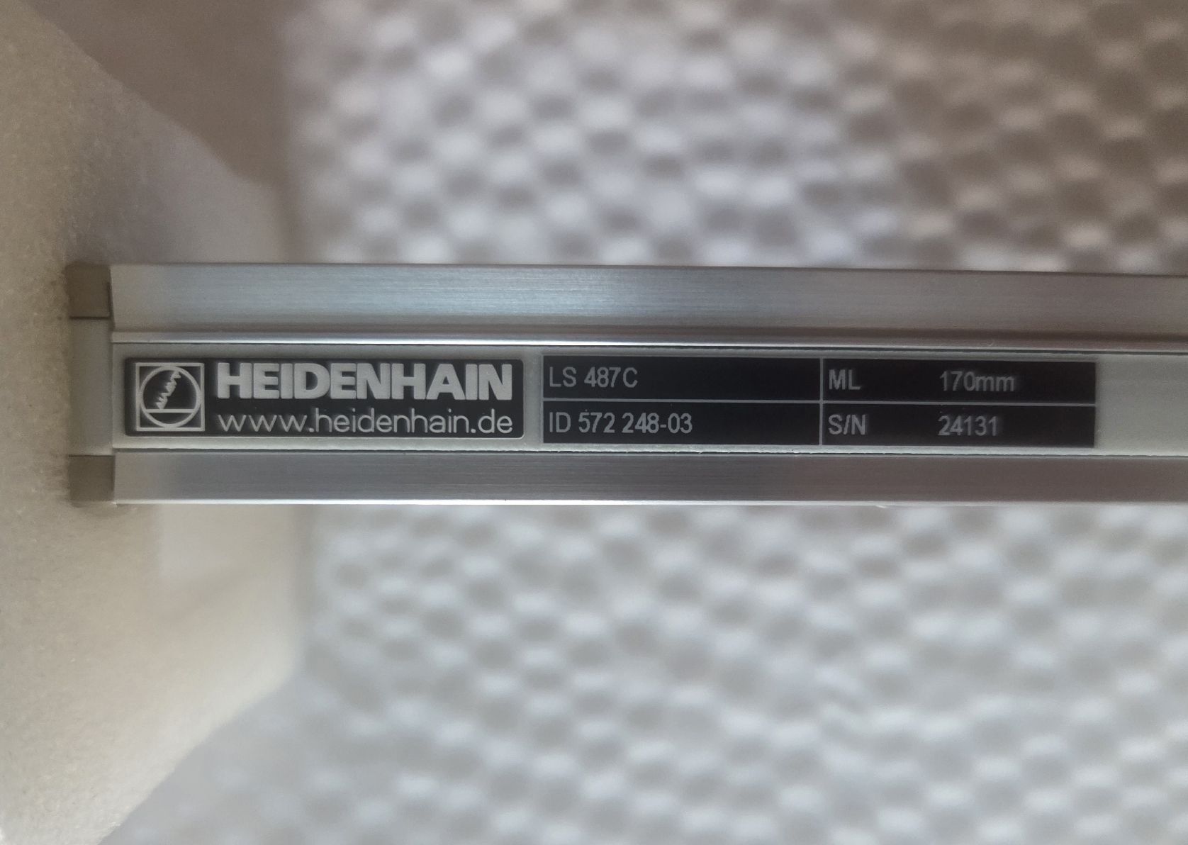 Heidenhain Metall- & Schlosserei Sonstiges: HEIDENHAIN Maßstab LC 487 ml 170mm – Neu und originalverpackt aus Quartino von 123HOBIT 1