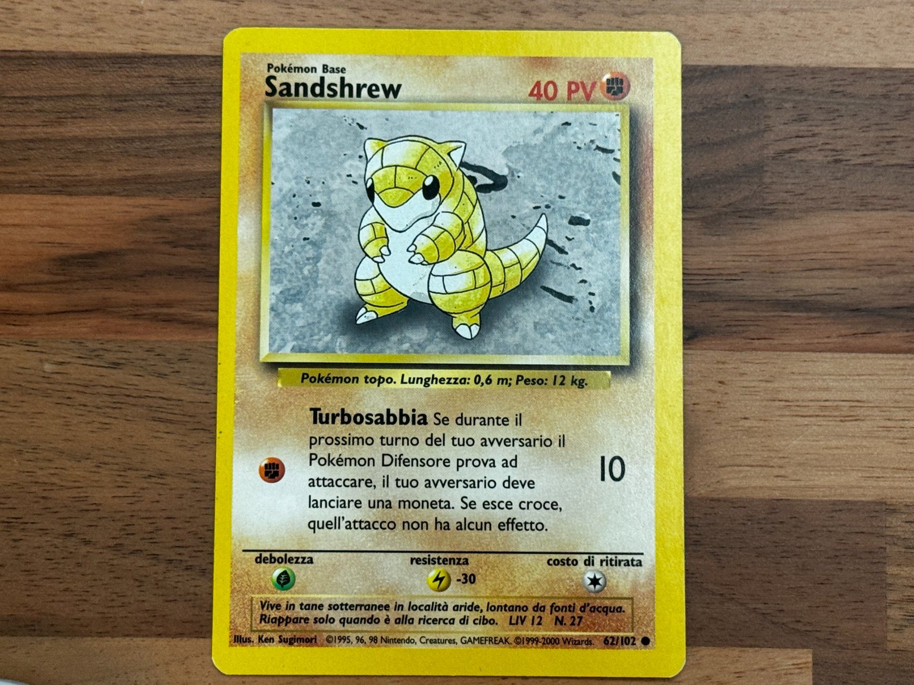 Pokémon Carte collezionabili: Pokemon Trading Karte Sandshrew – Usato da Glattfelden venduto da Dani_Tanner