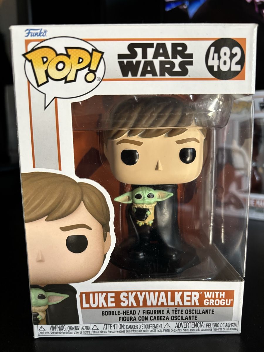 Funko Figuren: Funko Pop! Star Wars Luke Skywalker mit Grogu #482 – Neu (gemäss Beschreibung) aus Uitikon Waldegg von WEB-HEAD
