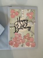 Geburtstagskarte handgemacht 🌸