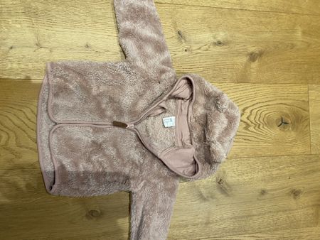 H&M Teddy Jacke mit Ohren, Grösse 68