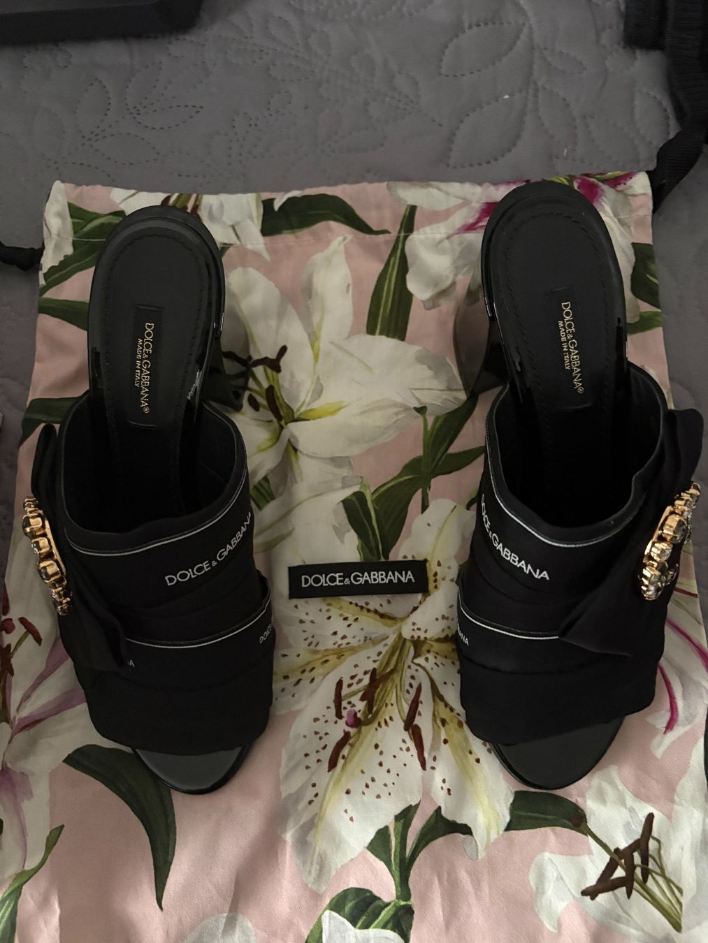 Dolce & Gabbana Scarpe da donna: Dolce & Gabbana mules noires P. 36 – Nuovo e nell'imballaggio originale da Plan les Ouates venduto da didi911 2