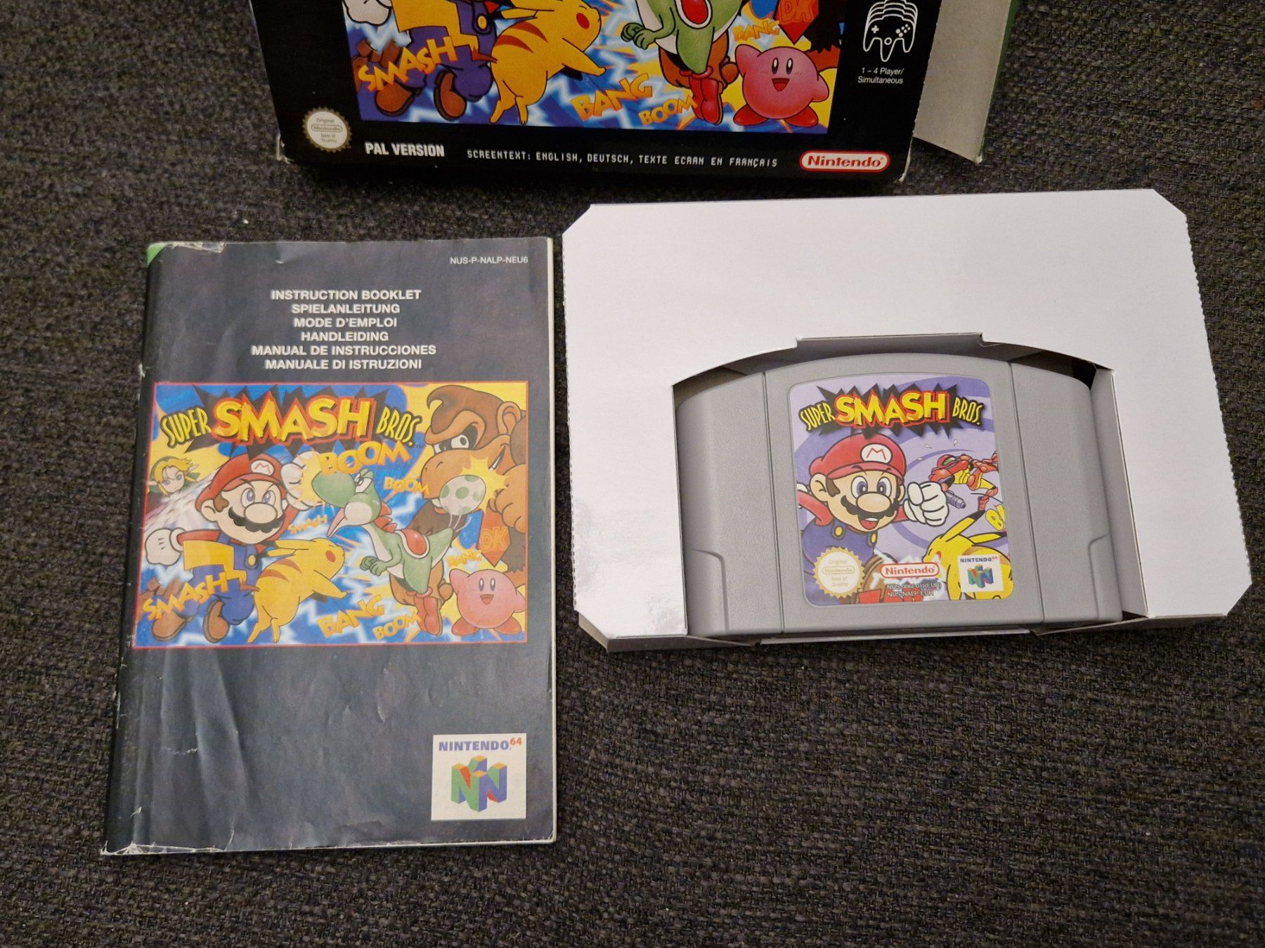 Giochi: Super Smash Bros. OVP / N64 – Usato da Rain venduto da Laupia 2