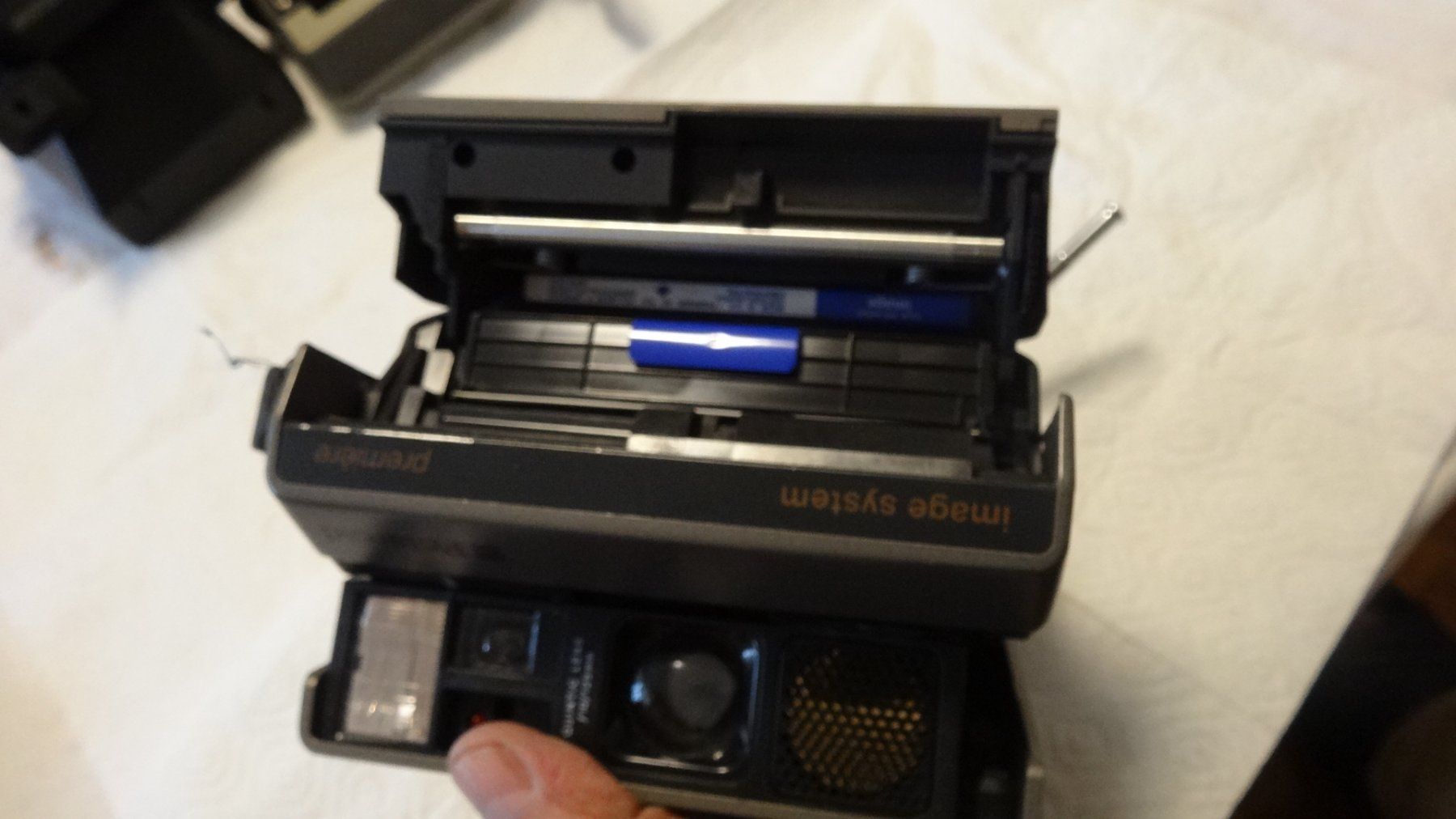 Polaroid Fotocamera: POLAROID IMAGE SYSTEM POLAROID RECEIVER.SOFORT BILD KAMERA – Usato da zürich venduto da ahmad01 8