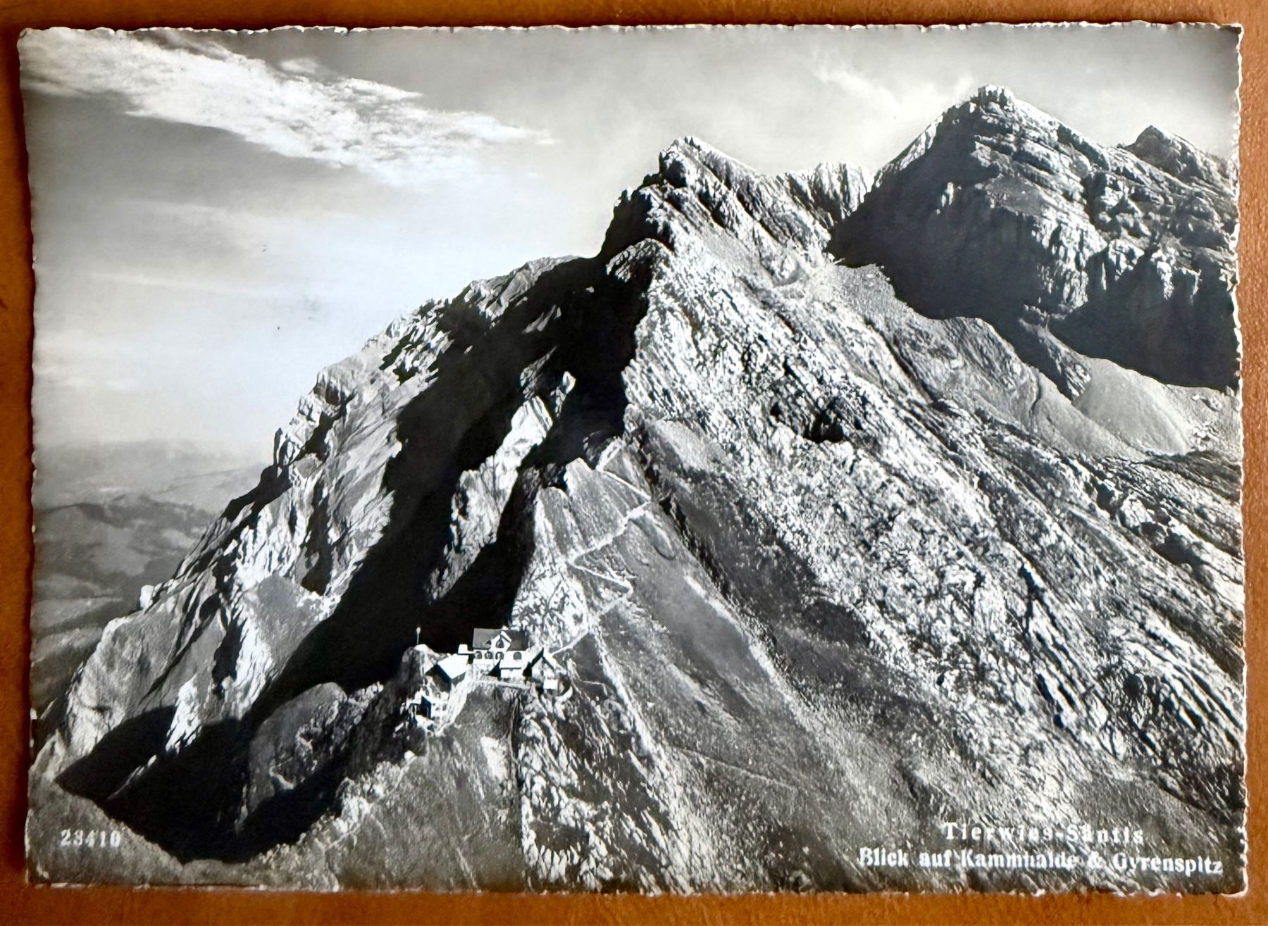 Cartoline postali: Tierwies - Säntis 1945 – Usato da Lutry venduto da Ediego