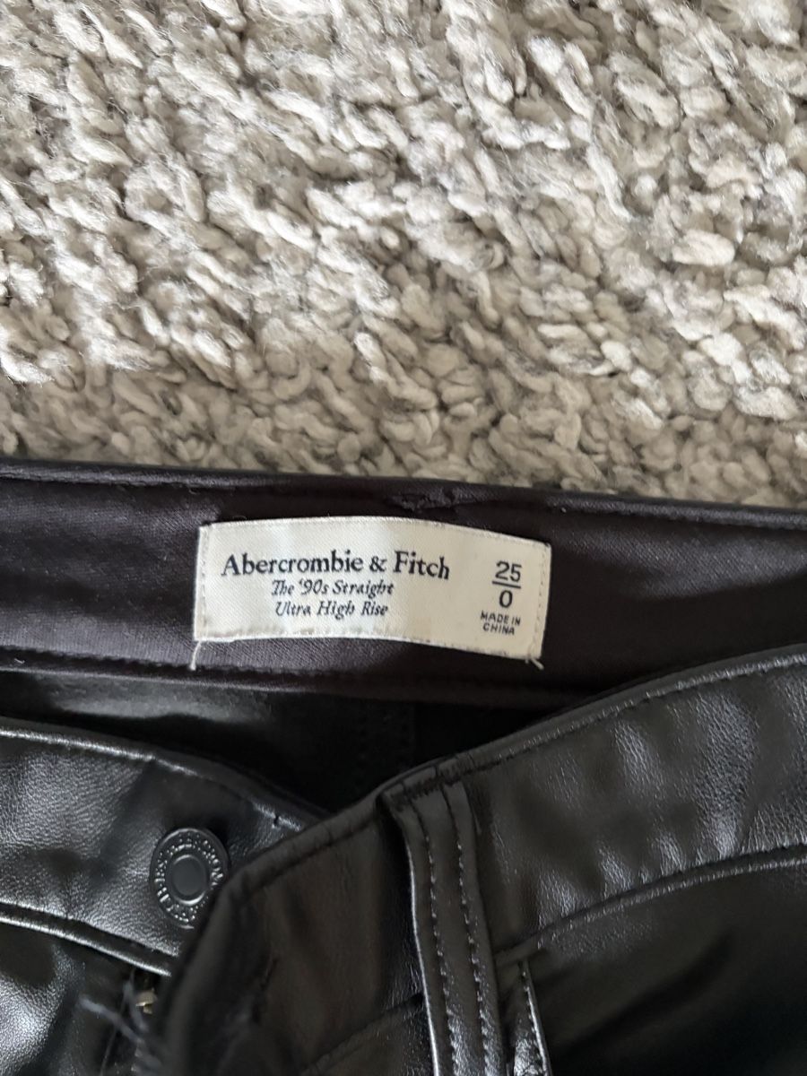 Abercrombie Pantaloni: Lederimitat Hosen – Nuovo (secondo la descrizione) da Sevelen venduto da sarah_selina 1