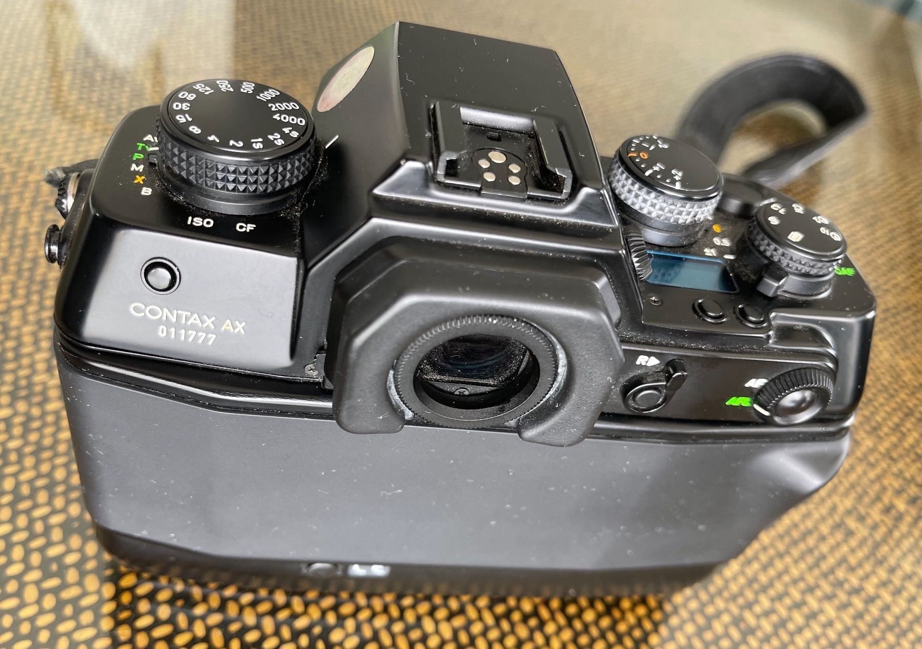 Kamera: RARE LOT Konvolut CONTAX AX + 4 Obj. + 2 Flasch – Gebraucht aus Lausanne von asdyx 7