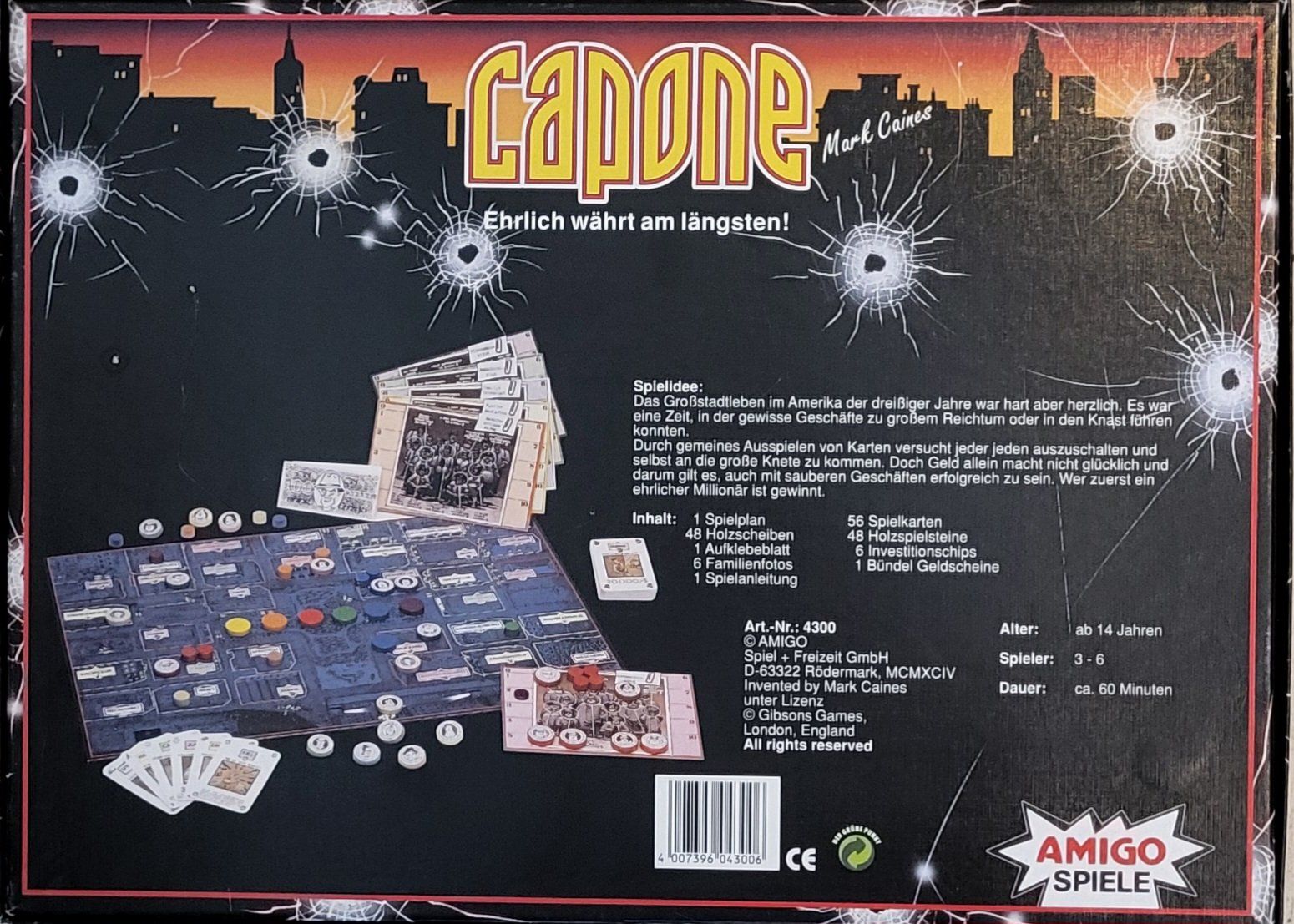 Giochi: Capone - Ehrlich währt am längsten! – Usato da altendorf venduto da keskomat 1