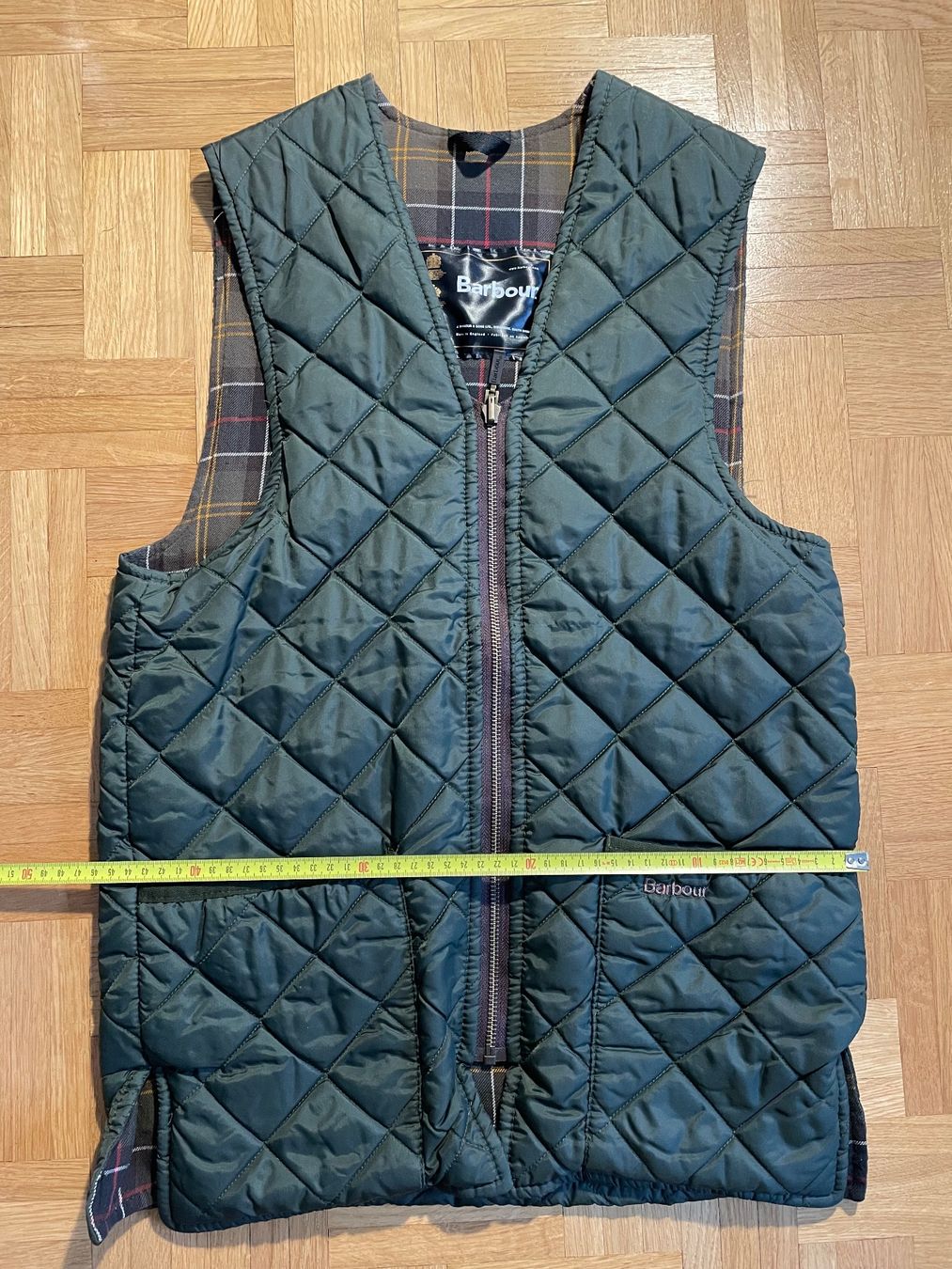 Barbour Gilet & Giacche: Barbour Steppweste als Innenfutter zur Barbourjacke – Usato da Zürich venduto da dan_lr5b 5
