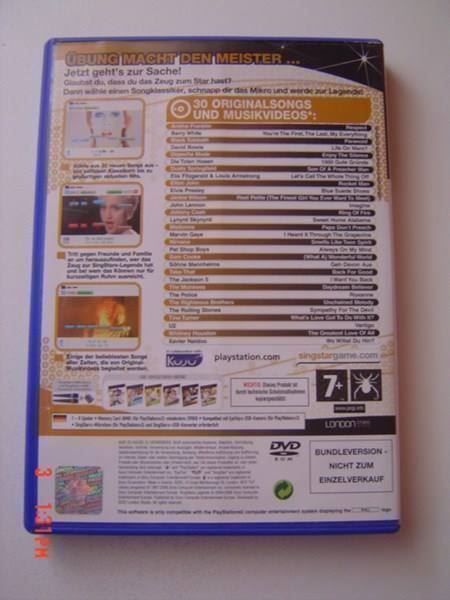Sony Spiele: Singstar Legends - Playstation 2 - PS2 Deutsch Spiel – Gebraucht aus Pambio Noranco von Pol69 3