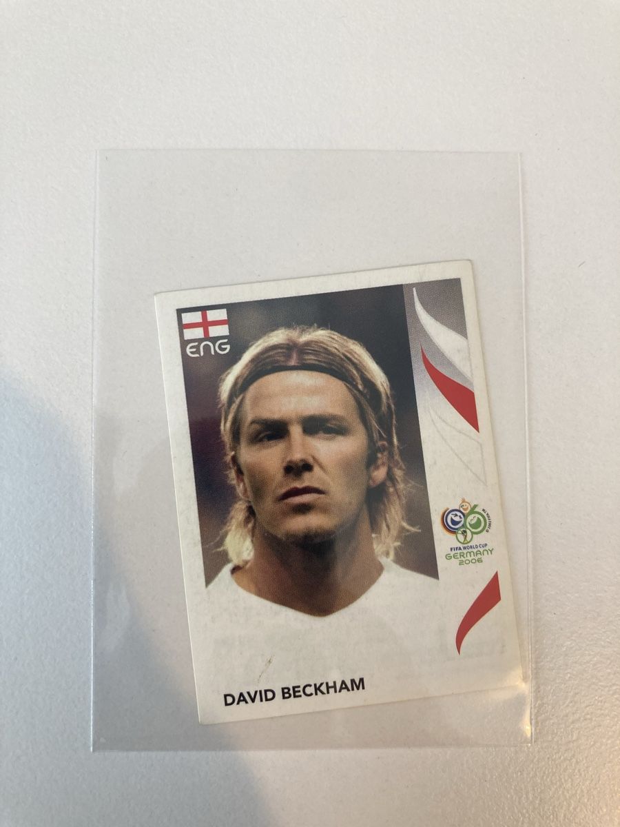 Panini Carte collezionabili: David Beckham Germany 2006 WM – Usato da Wohlen AG venduto da Liridon22