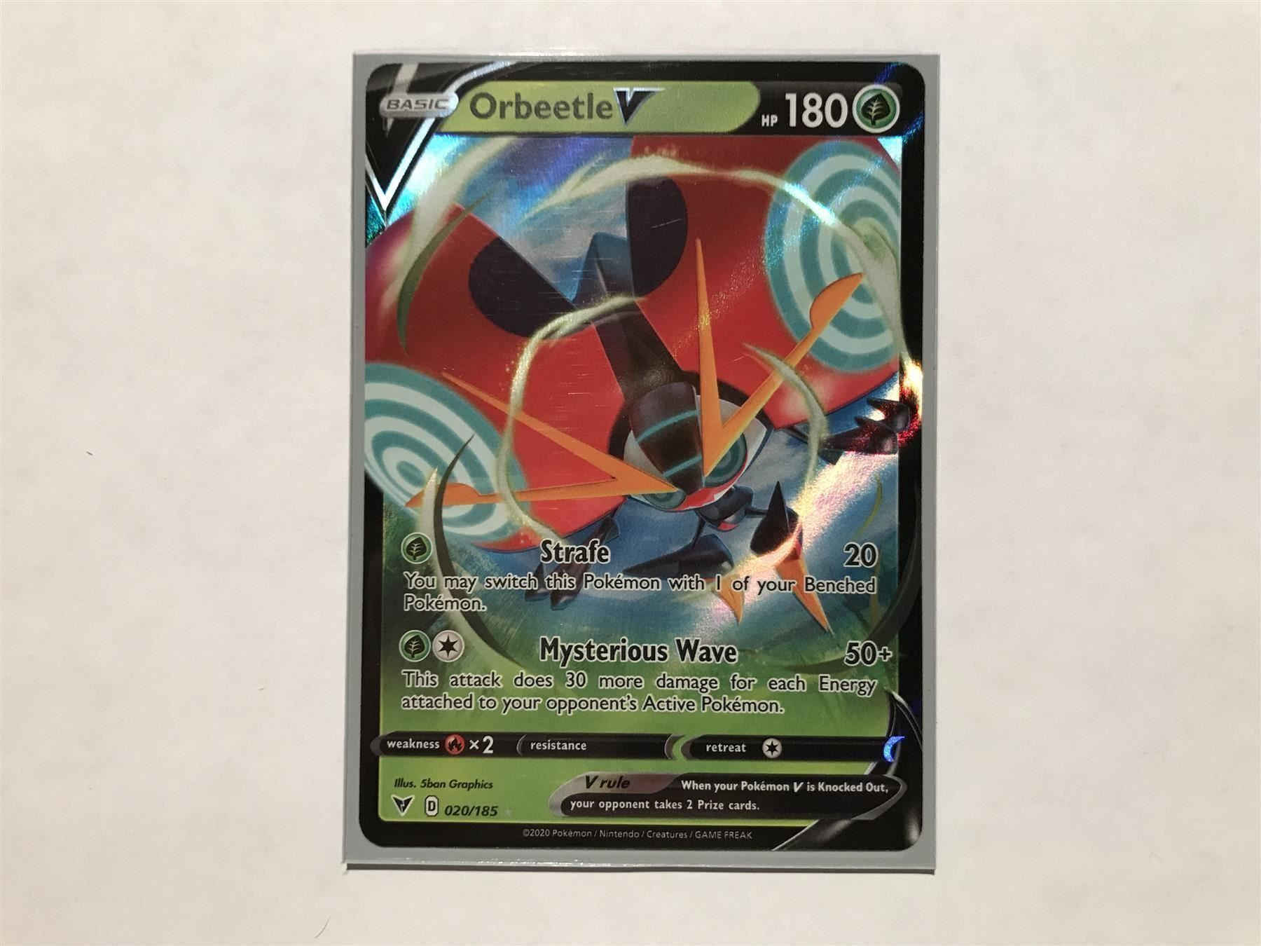 Pokémon Carte collezionabili: Orbeetle V – Nuovo (secondo la descrizione) da Hagendorn venduto da Pokecollectorch