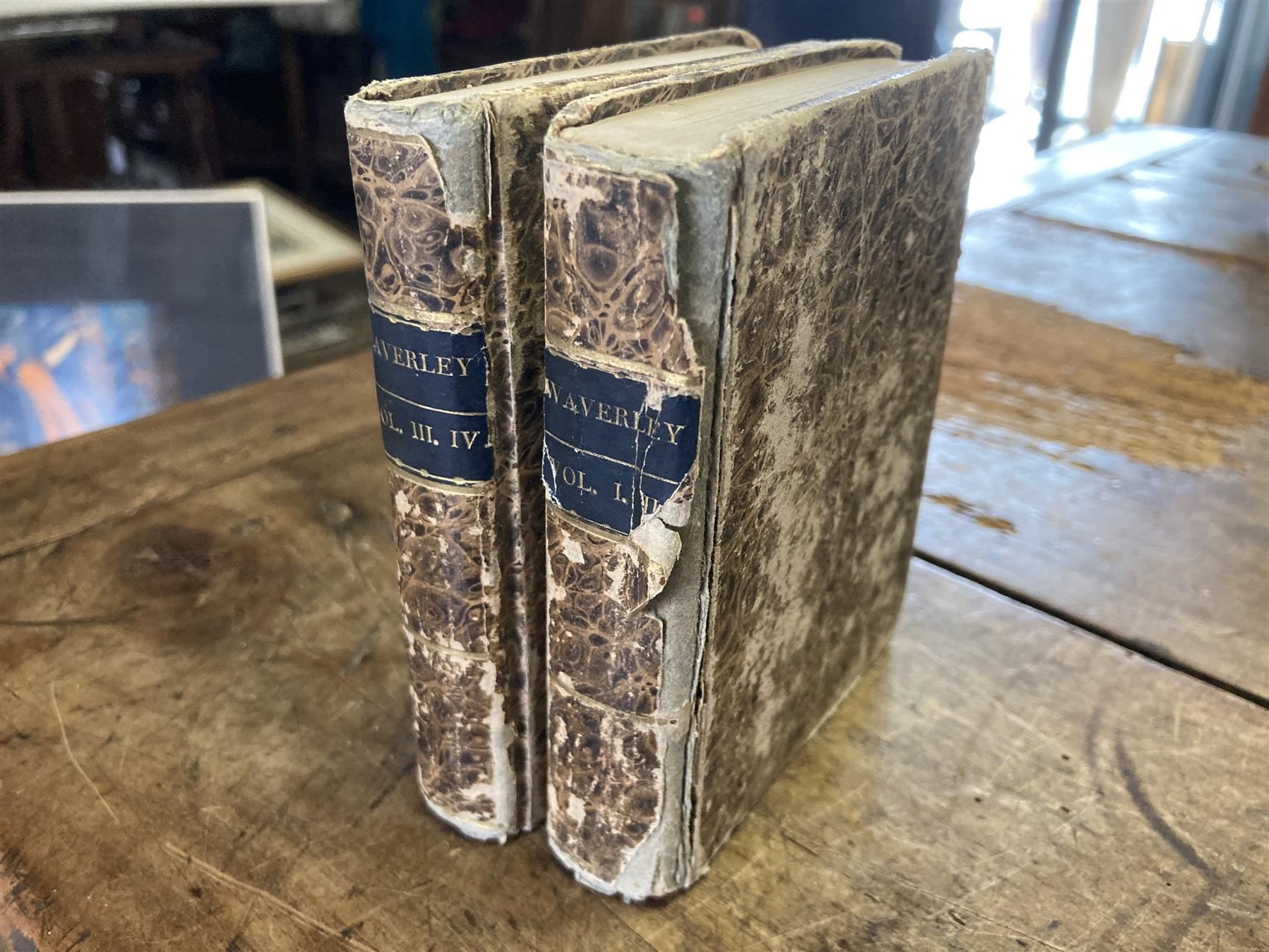 Libri: 1822 WAVERLEY Sixty years since Vol l-IV – Usato da Bern venduto da Jwpm66