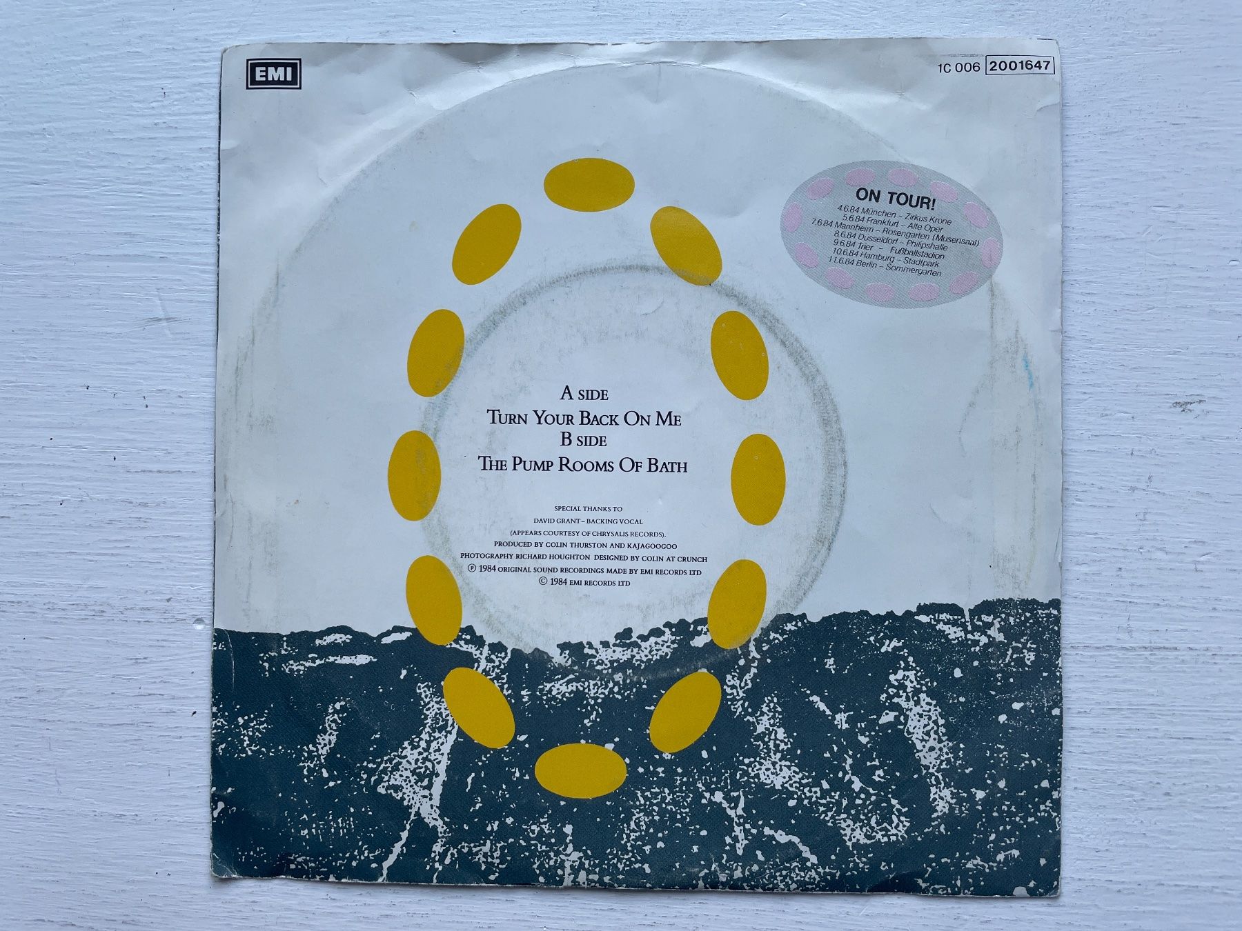 Schallplatten: Kajagoogoo - Turn Your Back On Me - 7" Single, 1984 – Gebraucht aus Zürich von Andy_t71 1