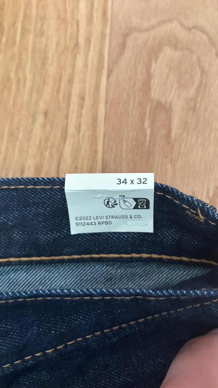 Levi's Jeans: LEVIS 555 Dark Rinse (34/32) – Neu und originalverpackt aus Cham von Merdek123 3
