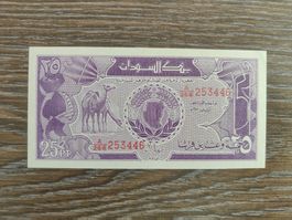 Sudan 25 Piaster 1987, NEU !!!!!!!