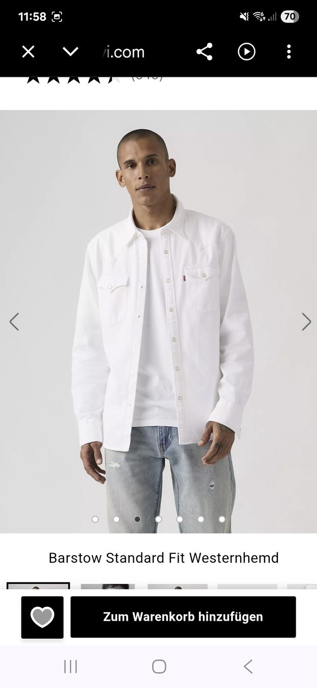 Levi's Jacken: Levis Barstow Western Gr M – Neu und originalverpackt aus Zürich von Drago670