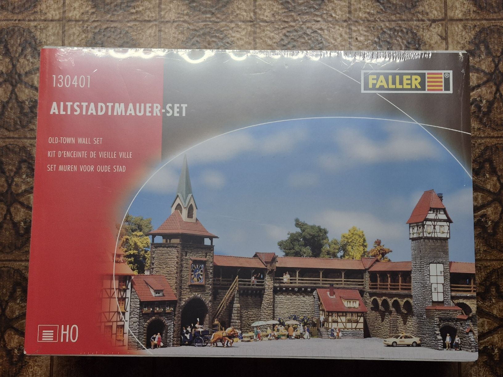 Faller Modellini di ferrovie: Faller Altstadtmauer-Set HO 130401 NEU OVP  – Nuovo e nell'imballaggio originale da Innerberg venduto da Kusi1310