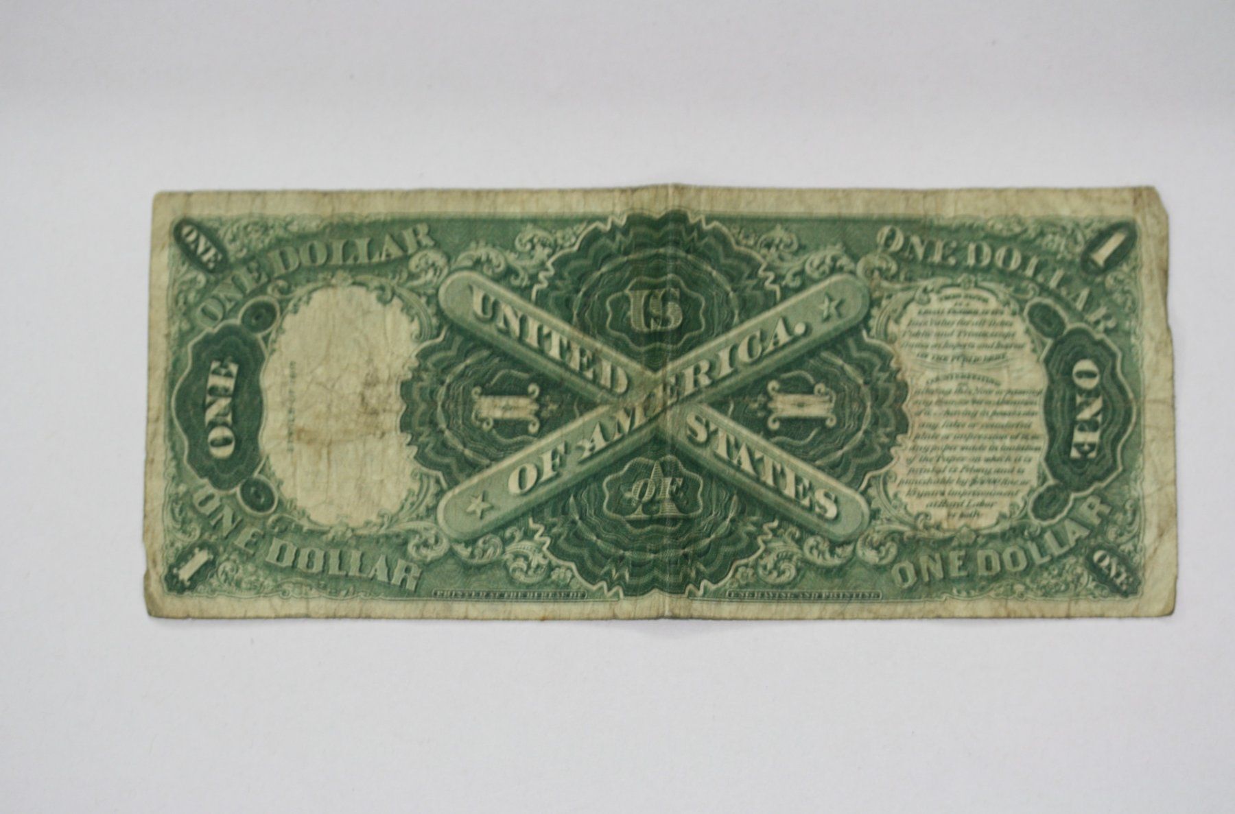 Banconote: Banknote USA 1 Dollar 1917 – Usato da Chur venduto da Invinoveritas 1
