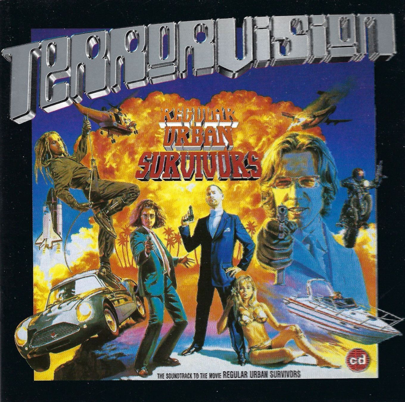 CD: CD: TERRORVISION-Regular Urban Survivors – Usato da Rotkreuz venduto da groeli69