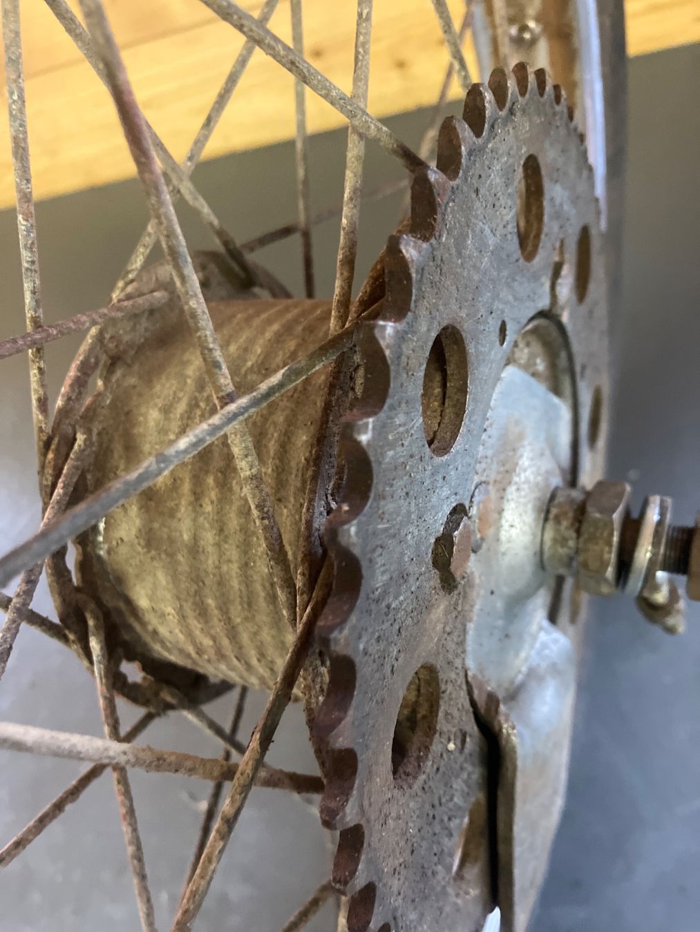 Puch Mofas: Radsatz Puch Sport X30 NL/NS 17" – Gebraucht aus Oberriet SG von olli20 5