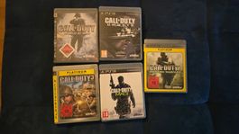 PS3 Call of Duty Spielepaket 5 Spiele