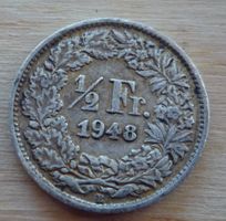 1/2 Franken 1948