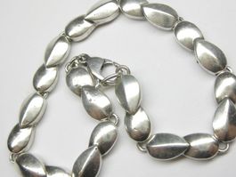 Vintage Armband Gliederkette Silber 925 + MP