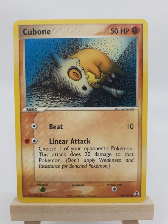 Cubone - 60/112 Pokemon Fire Red & Leaf Green ab 1.- Franken | Kaufen ...
