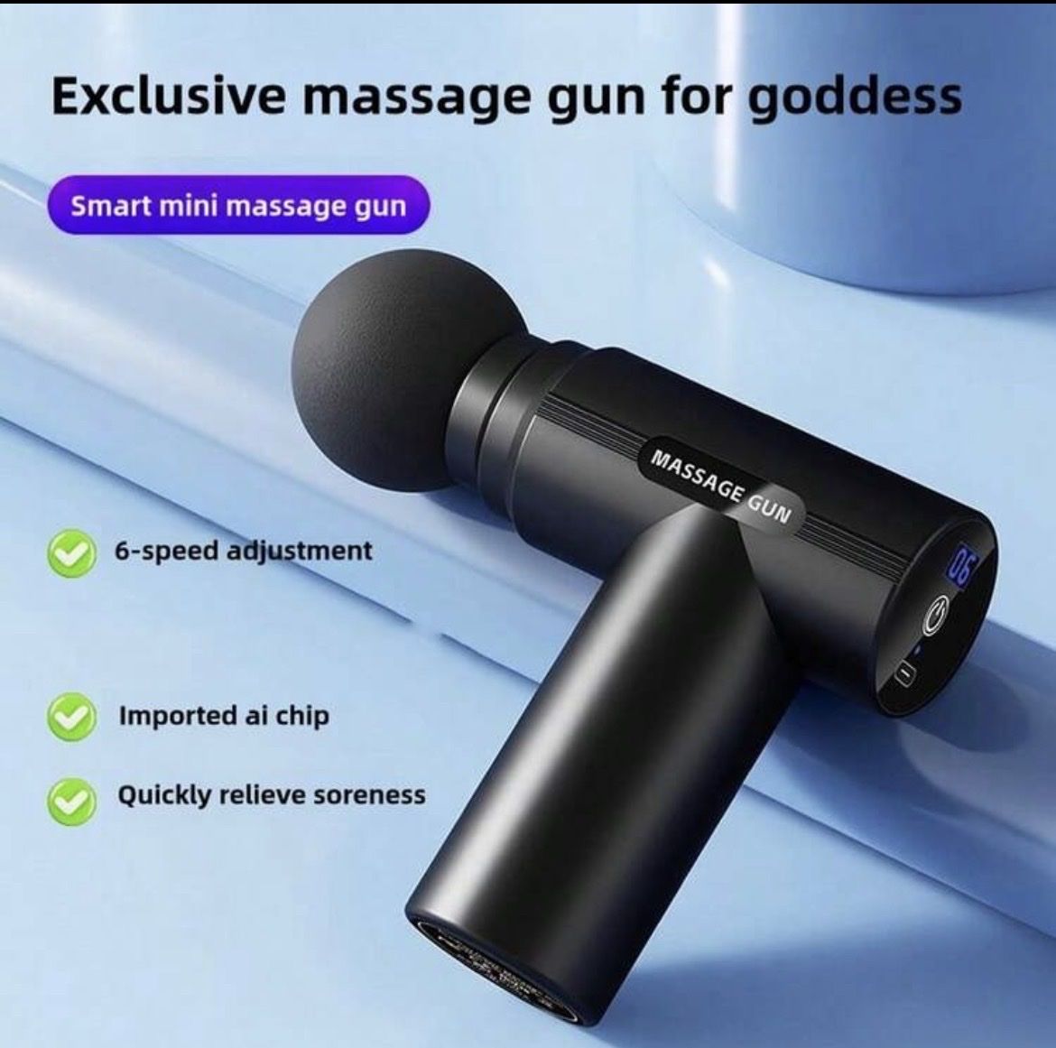 Appareils de massage: Mini Massage Gun – Neuf avec emballage d'origine à Emmenbrücke par ShopDirect