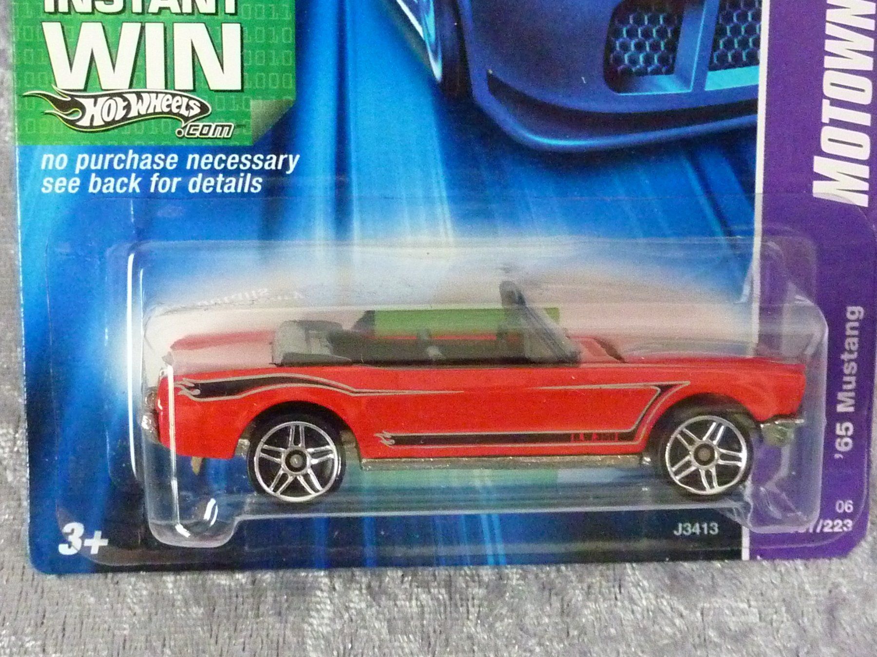 Hot Wheels Modellautos: Ford Mustang Cabrio rot  1:64 – Neu und originalverpackt aus Dürrenäsch von Cobra1ch 1