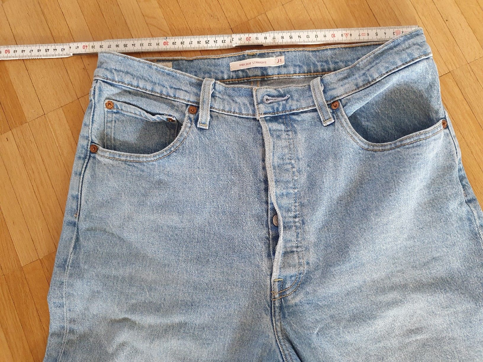 Levi's Jeans: Levi's 501 Damenjeans, gr 31 hellblau – Usato da Laufenburg venduto da megane1959 1