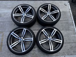 3er BMW Felgen, Sommerreifen 2x 225/35, 2x 255/30