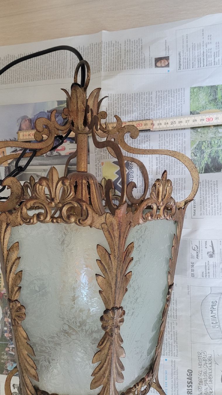 Lampade: wunderschöne, antike Lampe – Usato da Grosshöchstetten venduto da Dirue 4