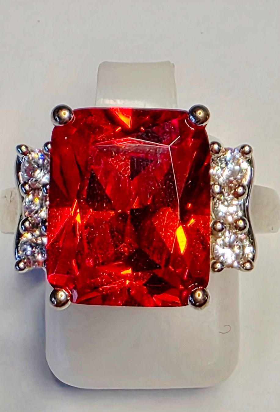 Bagues: Feueropal Zirkon Ring – Neuf (Voir description) à Zürich par benedikt12 1